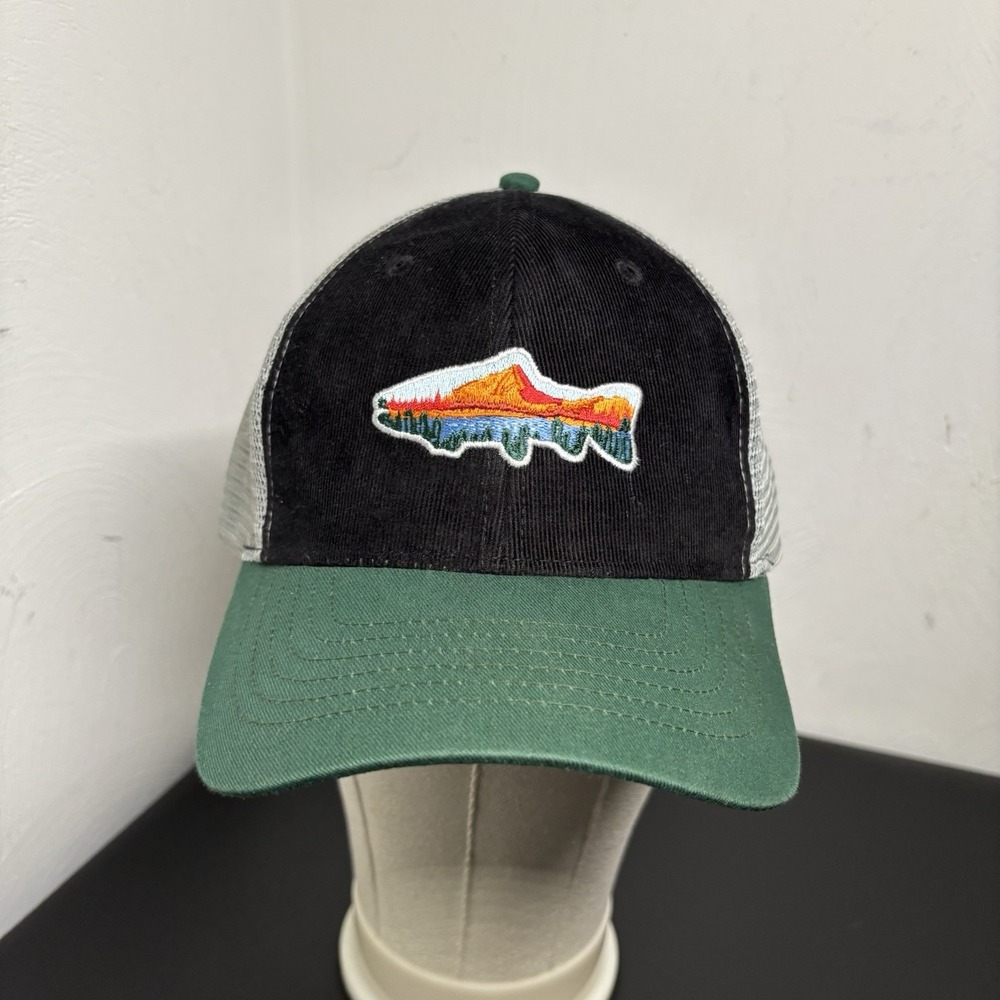 Infinity Brand Men's Trucker Hat Cap Trout Fish Snapback Embroidered Outdoor